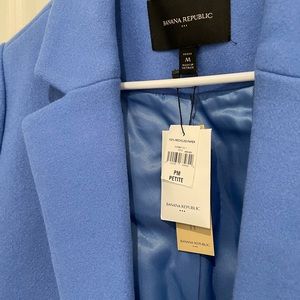 Sky Blue Banana Republic Peacot/Topcoat